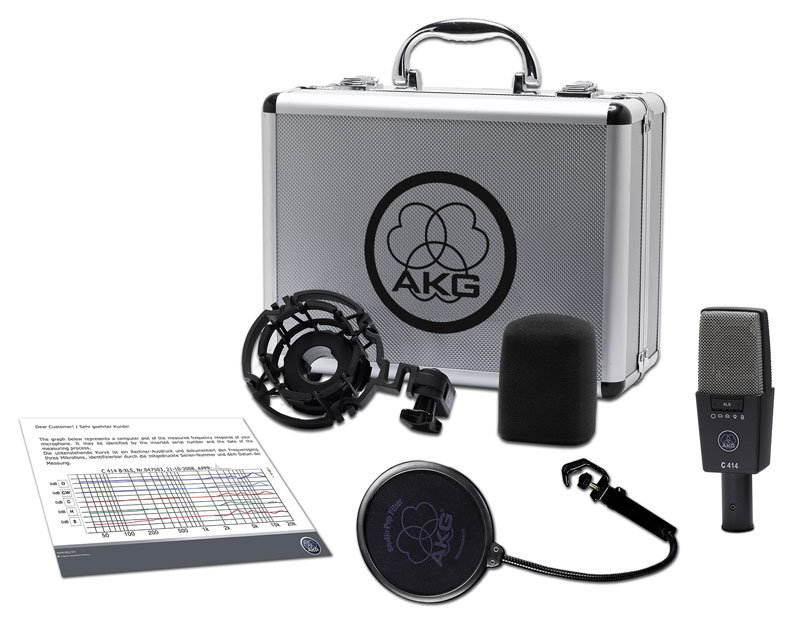 AKG C414 XLS Condenser Microphone (NEW)