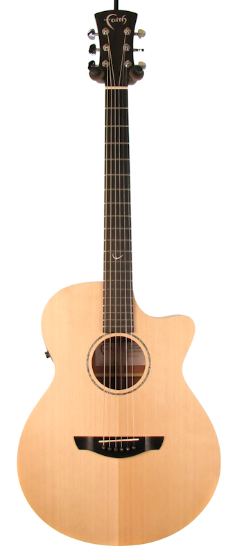 Faith Naked Series Venus Concert Electro-Acoustic Guitar (NEW)