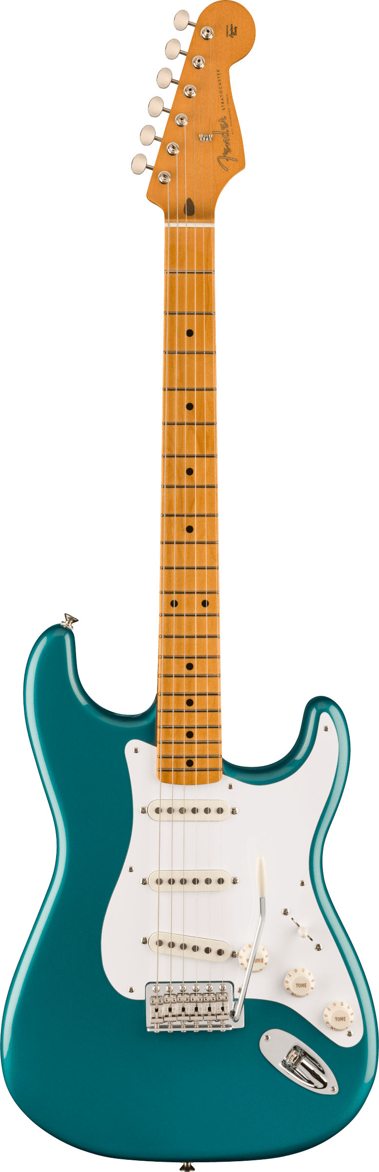 Fender Vintera II 50s Stratocaster Electric Guitar, Ocean Turquoise, Maple (NEW)