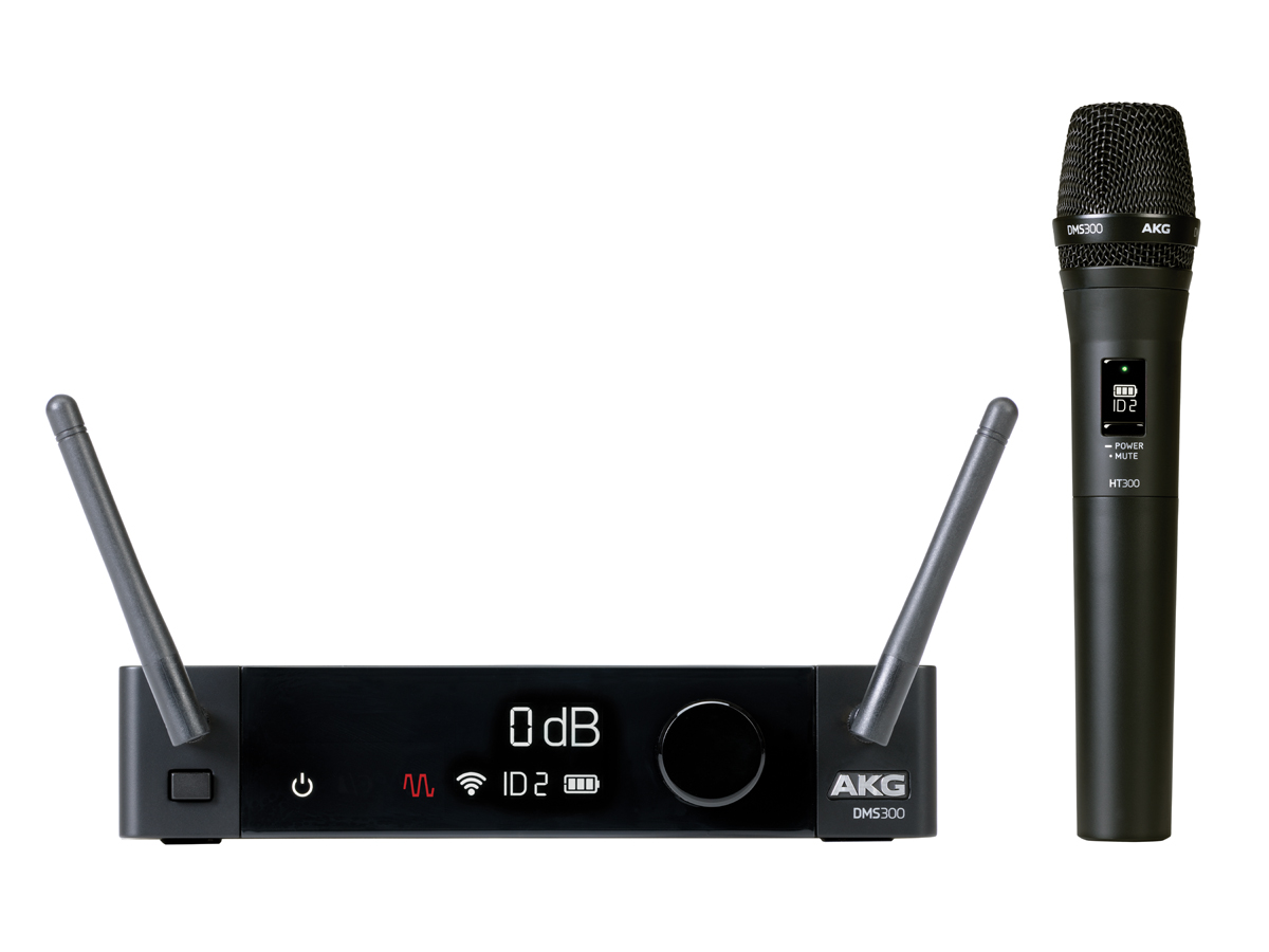 AKG DMS300 Vocal Microphone Set, Digital Wireless System )NEW)