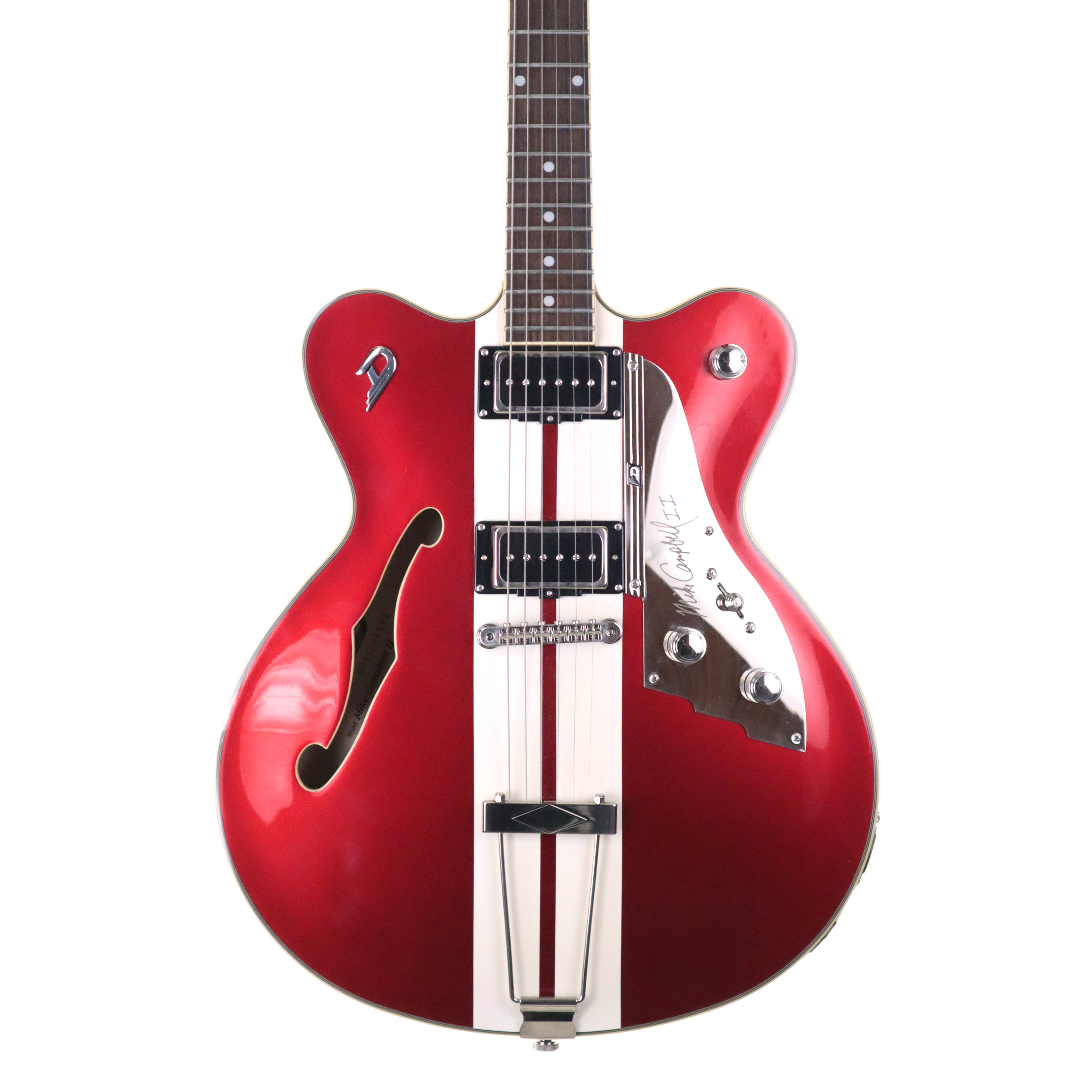 Duesenberg Alliance Series Signature Hollow Body Guitar, Crimson Red (PRE-OWNED)