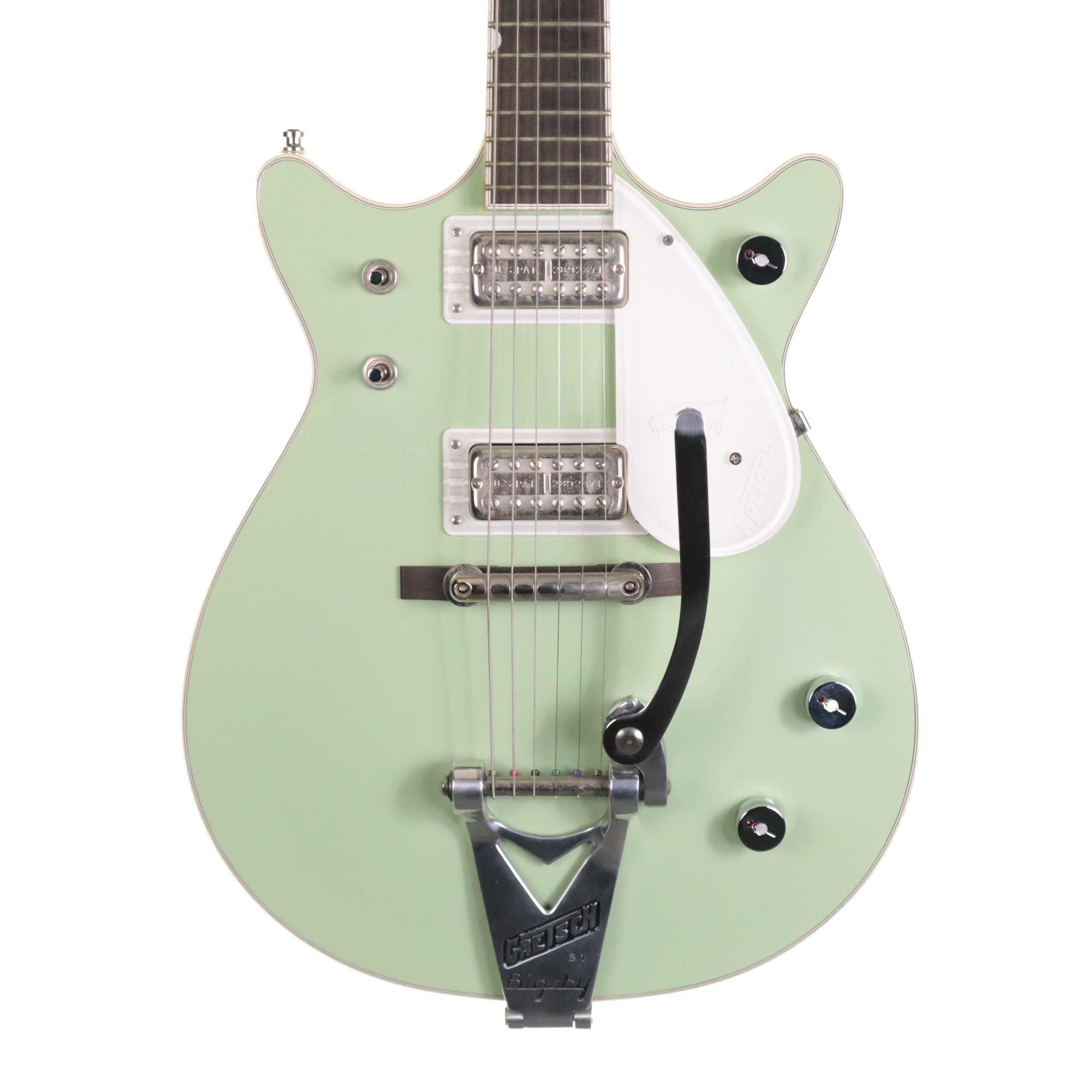 Gretsch G6134TDC-LTD15 Penguin Guitar, Broadway Jade with Case (Pre-Owned)