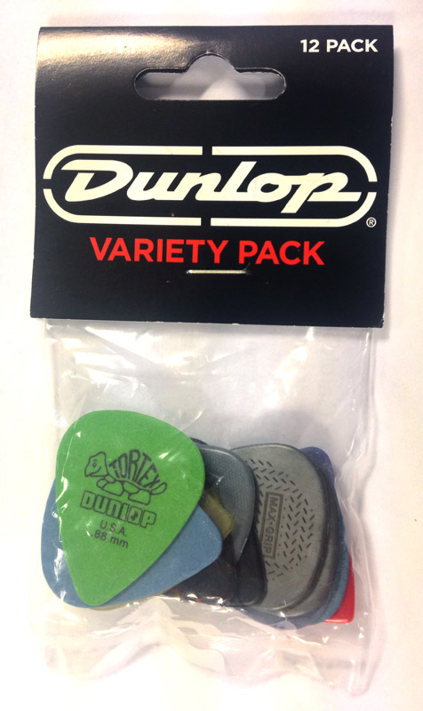 Dunlop Variety Pack 2, 12 Assorted Plectrums (NEW)