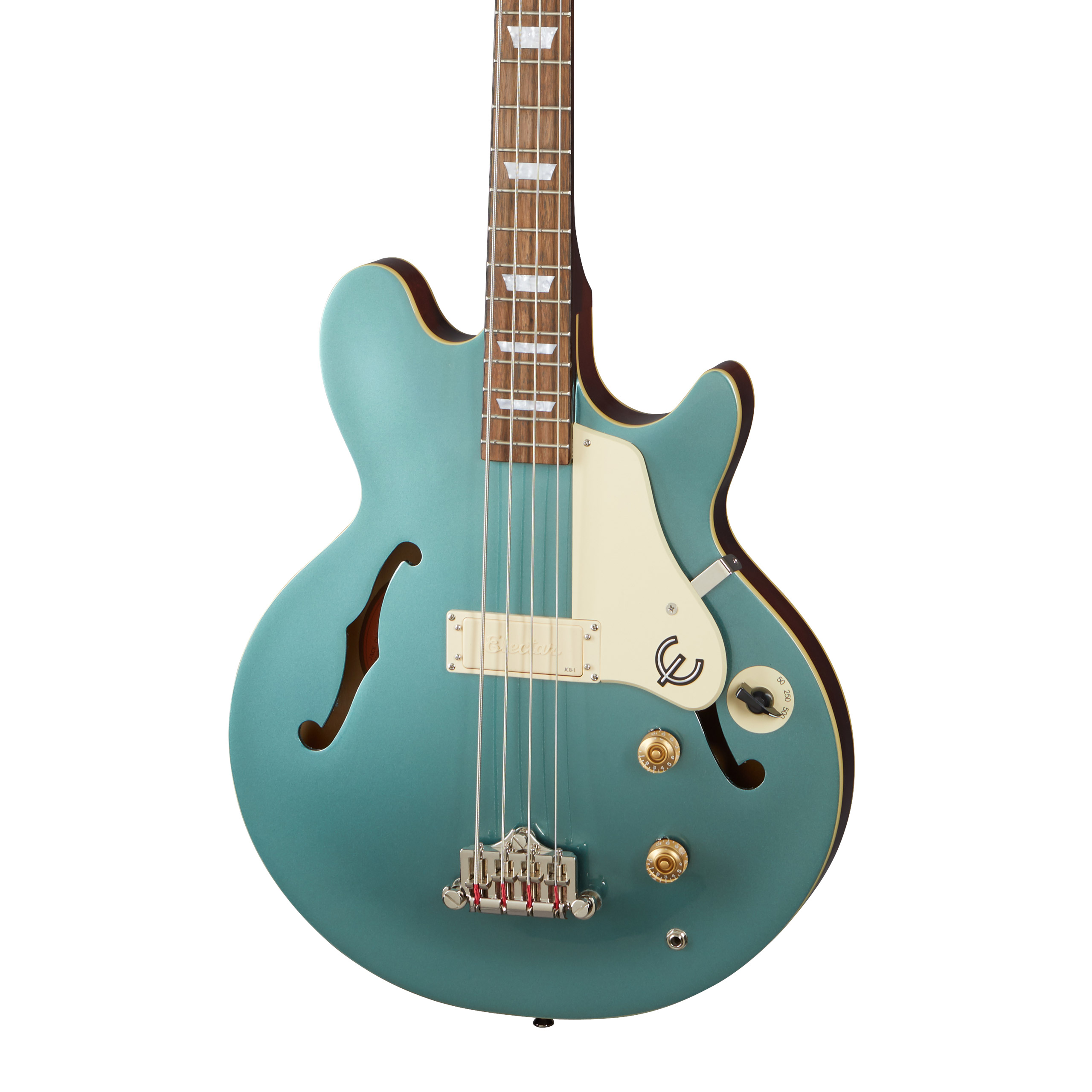 Epiphone Jack Casady Bass Guitar, Faded Pelham Blue (NEW)