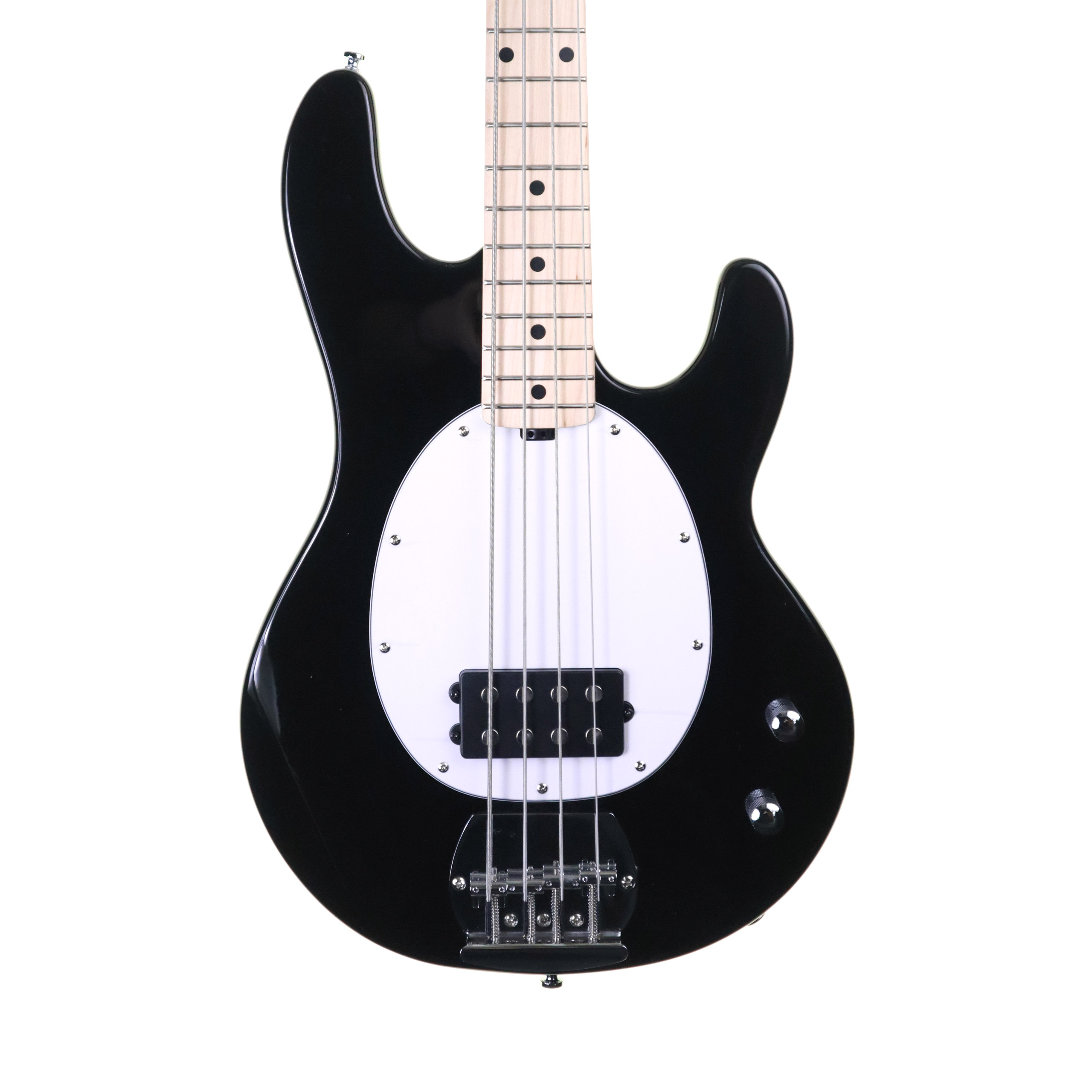 Sterling by Music Man Intro Series Stingray Ray2 Bass Guitar, Black