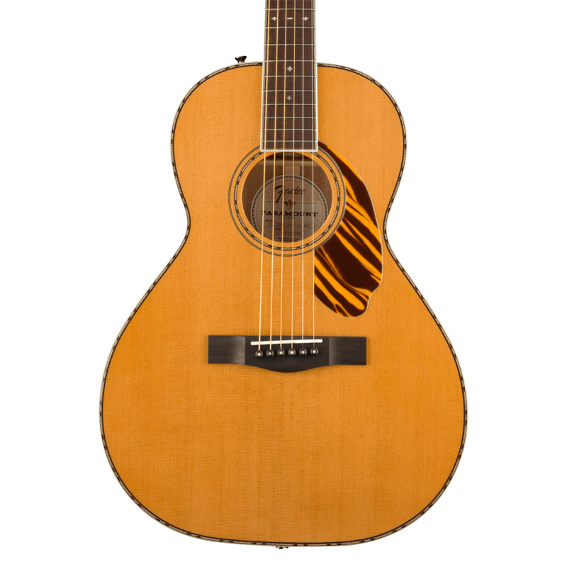 Fender PS-220E Paramount Electro-Acoustic Guitar, Natural (NEW)