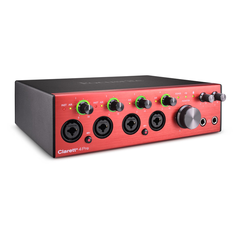 Focusrite Clarett+ 4Pre USB Audio Interface (NEW)