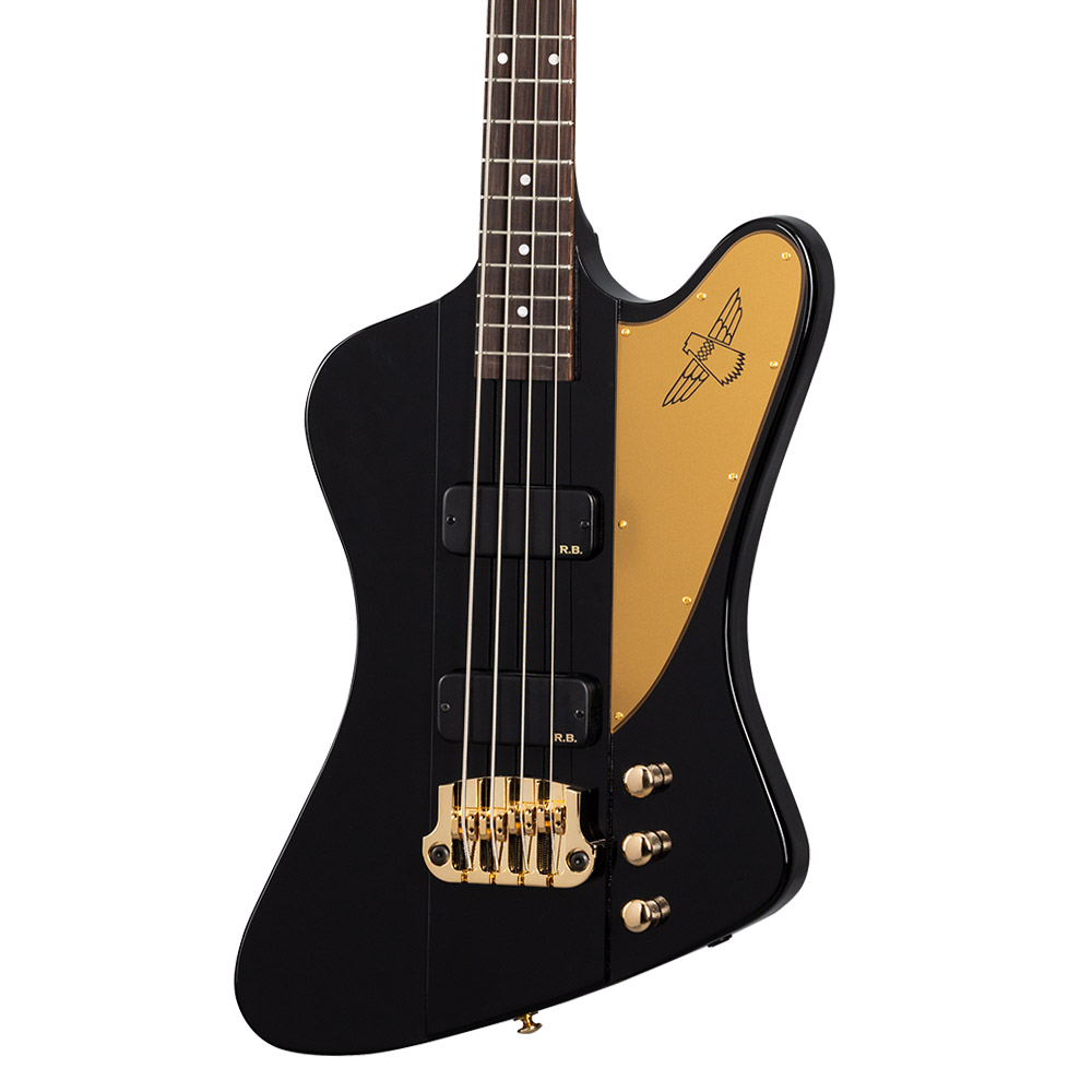 Gibson Rex Brown Thunderbird Bass Guitar, Ebony (NEW)