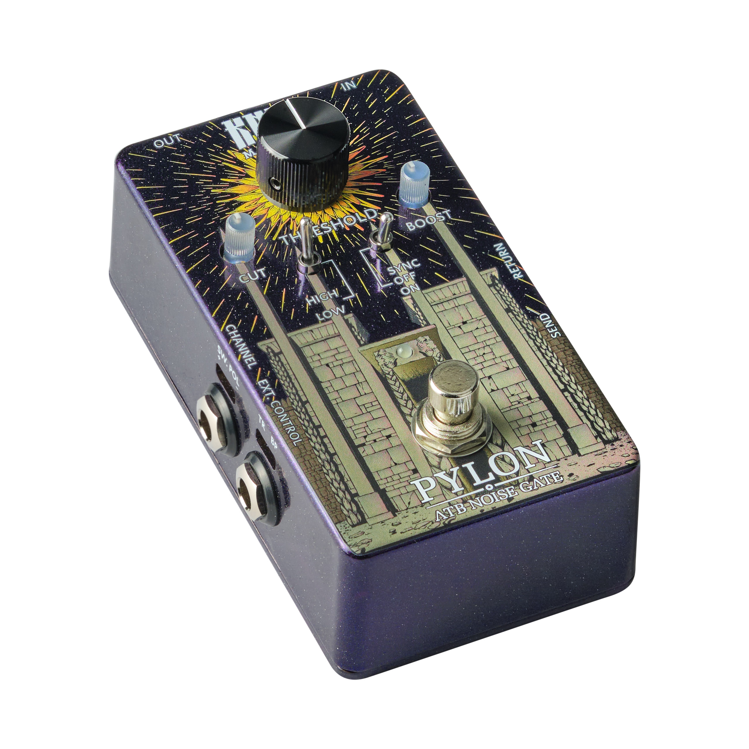 KMA Machines PYLON ATB Noise Gate Effects Pedal (NEW)