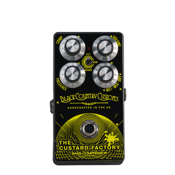 Laney Black Country Customs The Custard Factory Bass Compressor Pedal (NEW)