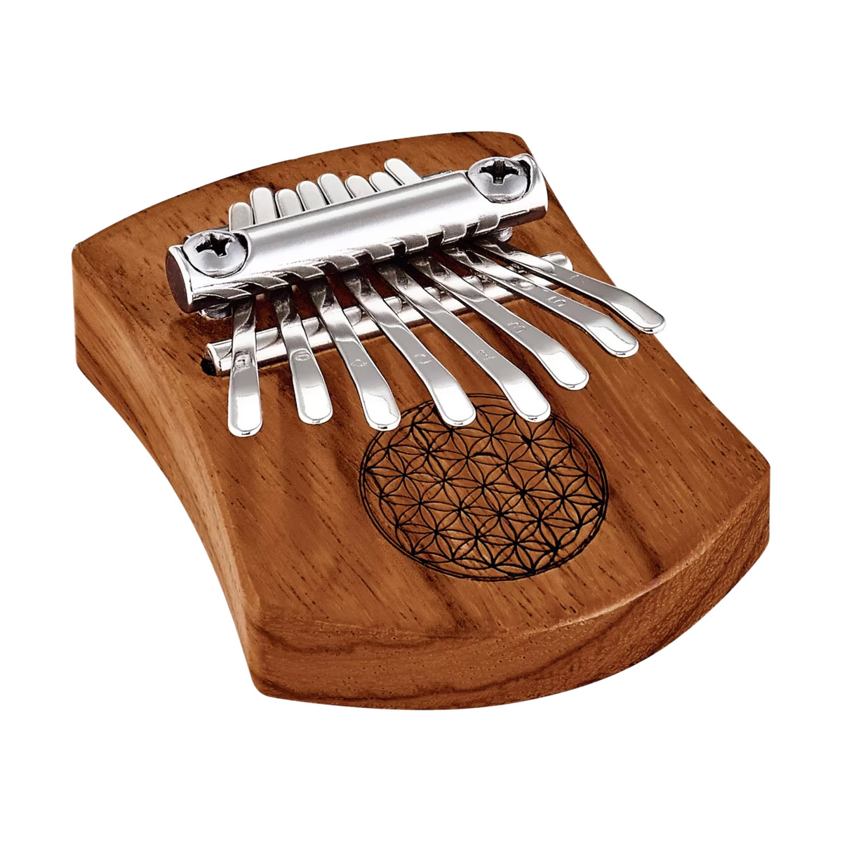 Meinl Sonic Energy Mini Kalimba, C Major, Tree of Life, Red Zebrawood (NEW)