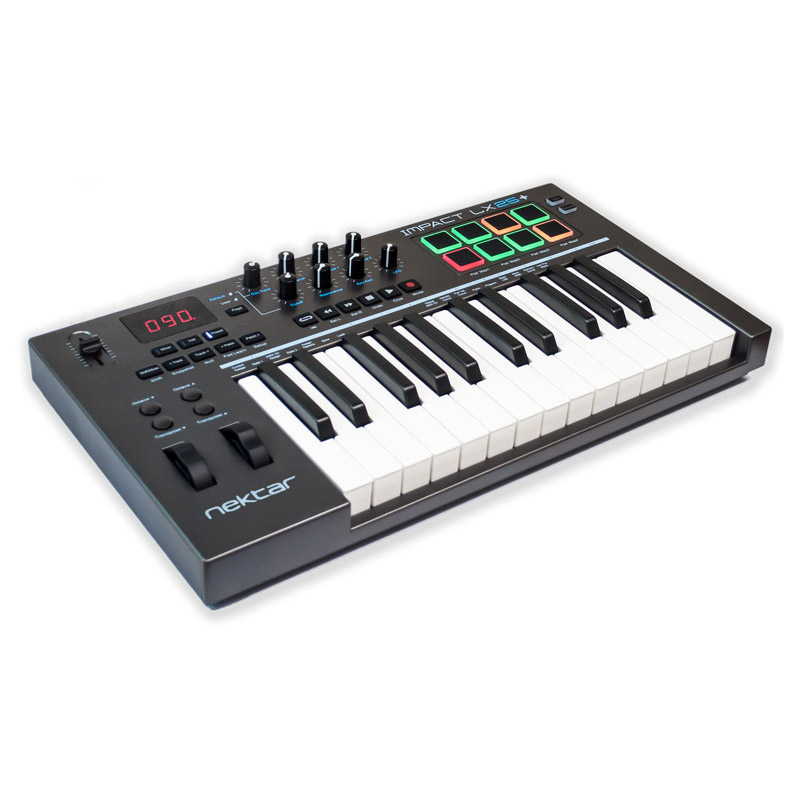Nektar Impact LX25+ USB-MIDI Controller Keyboard (NEW)