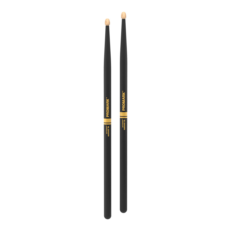 ProMark Rebound 5B ActiveGrip Hickory Drumsticks, Wood Tip (NEW)