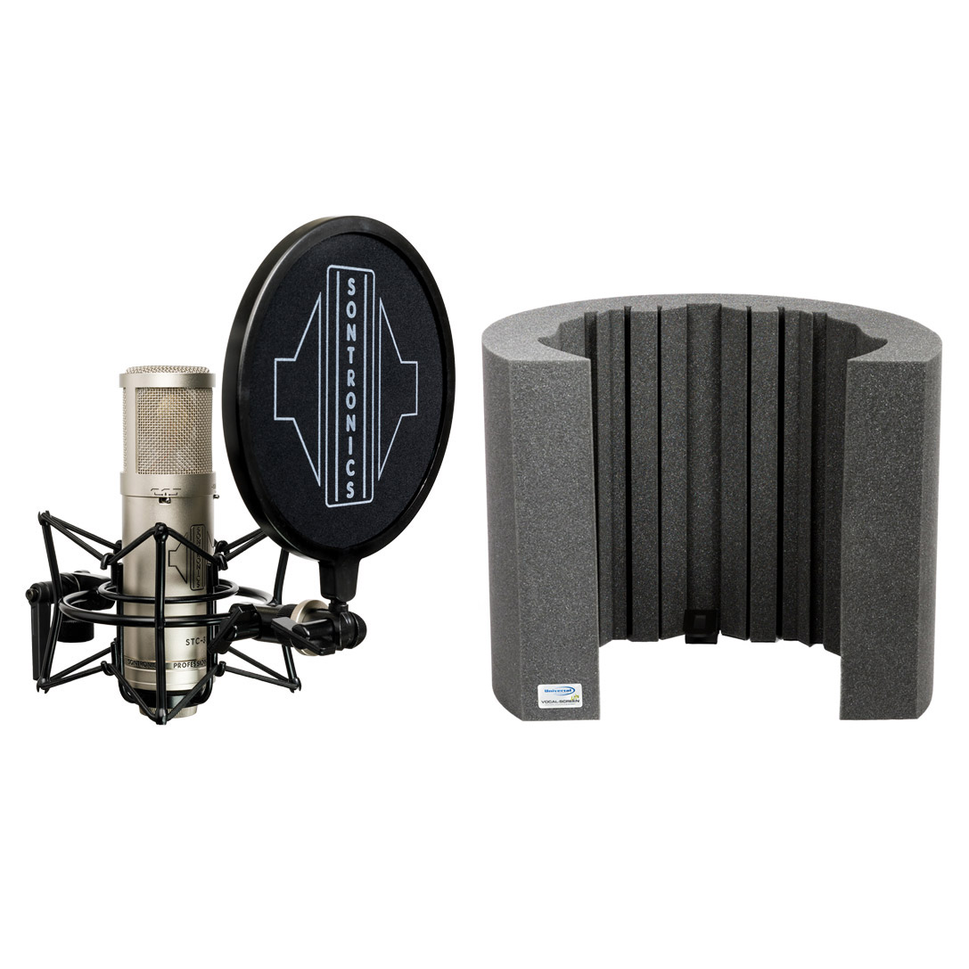 Sontronics STC3X with Universal Acoustics Vocal Screen (NEW)