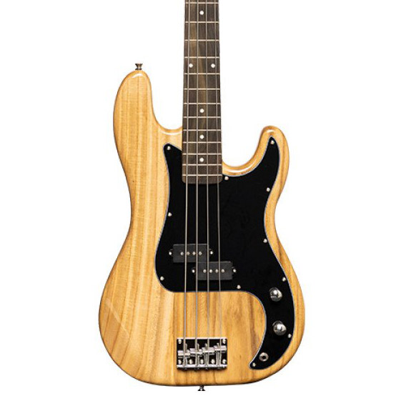 STAGG SBP-30 Electric P-Bass Guitar, Natural (NEW)