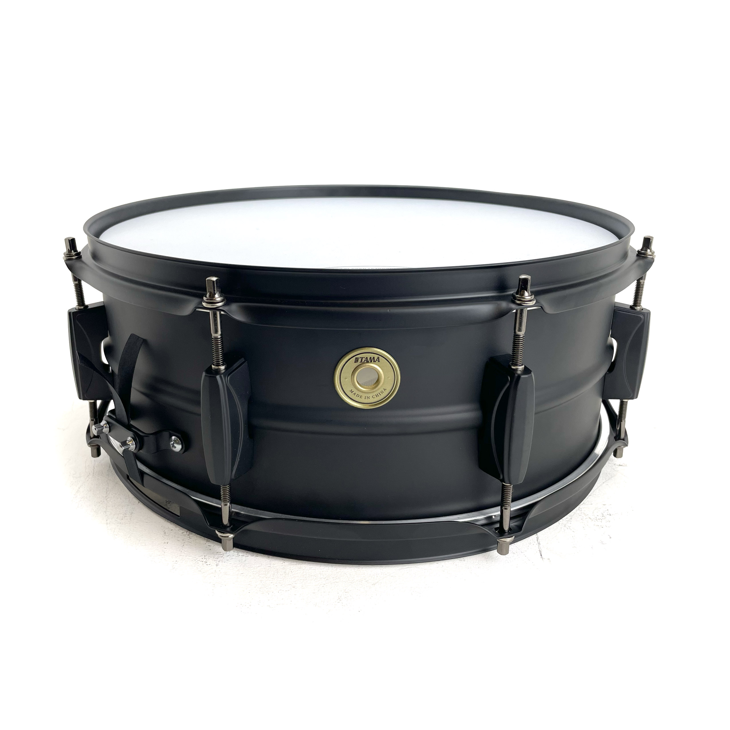 Tama Metalworks 14 x 5.5 Inch Black on Black Steel Snare Drum (NEW)