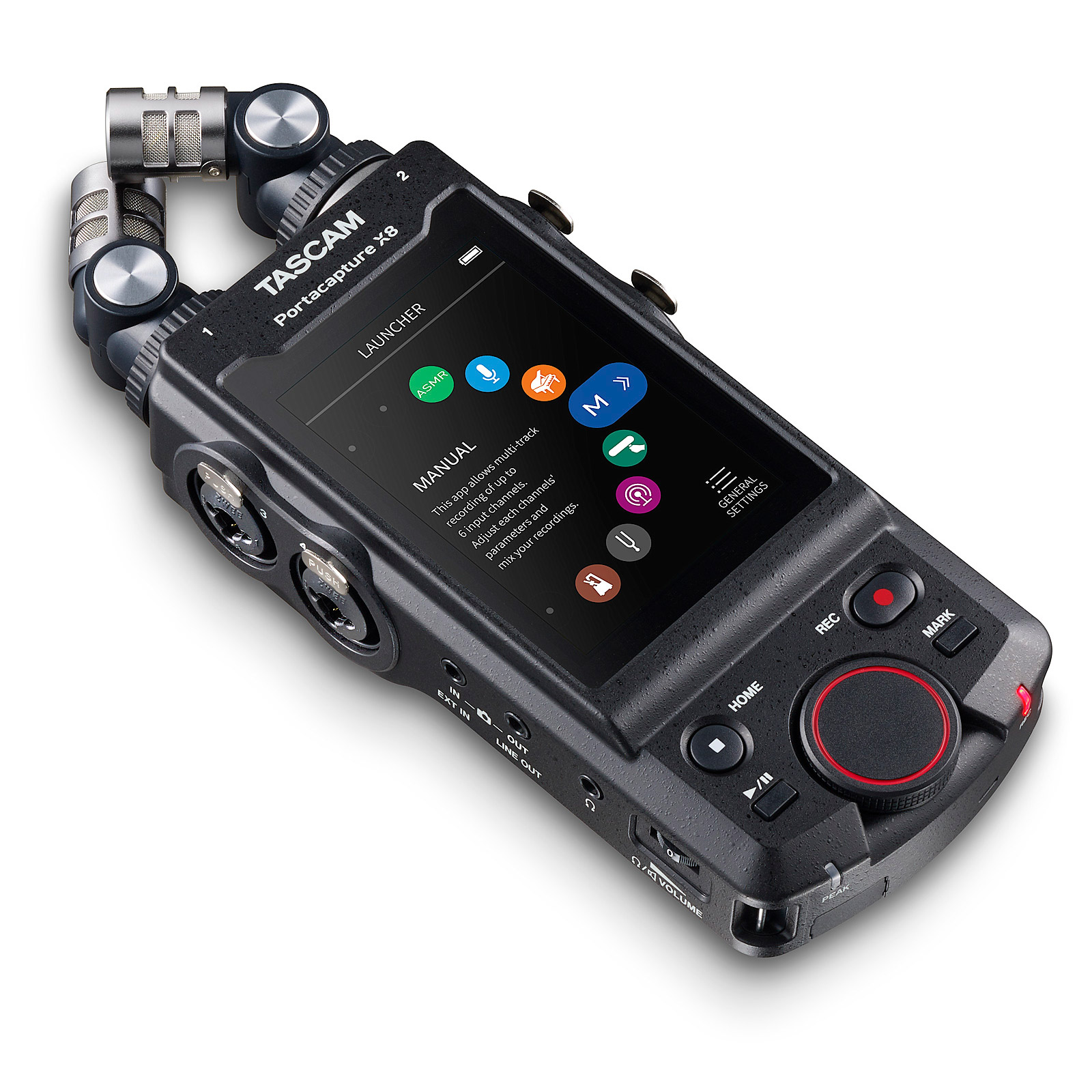 Tascam Portacapture X8 High-Resolution Multi-Track Handheld Recorder (NEW)