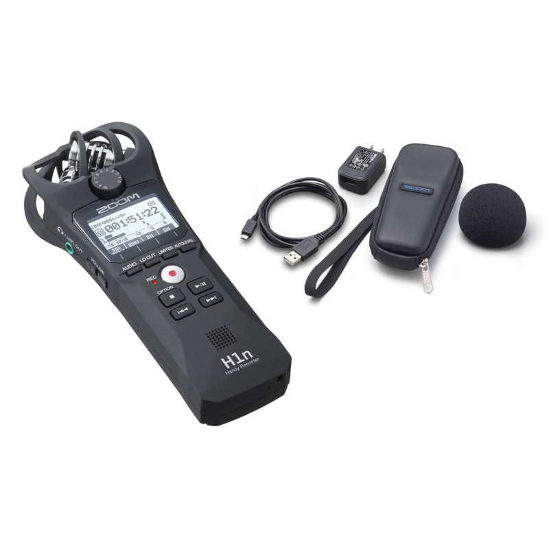 Zoom H1n Value Pack Portable Recorder with Accessories (NEW)